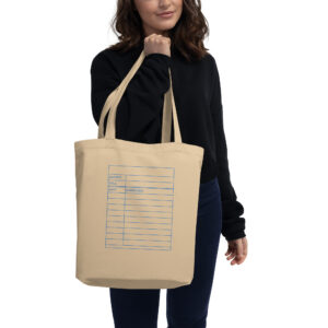 Checkout Slip Eco Tote Bag